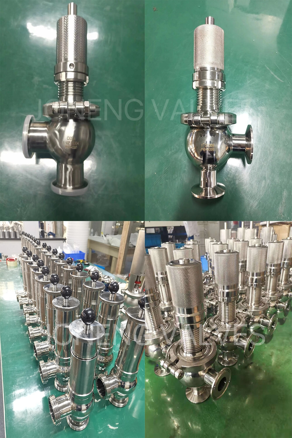 Stainless Steel Sanitary Air Pressure Release Safety Relief Reducing Valve