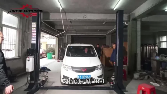 Jintuo Workshop Parking Gebrauchte 3,5 t hydraulische Hebebühne Preis Auto 2 Zwei-Säulen-Hebebühne